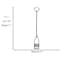 Access Lighting Tomahawk, Pendant, Brushed Steel Finish 52070-BS - alternate 2